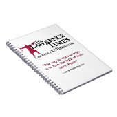 Lawrence Times notitieboek (Rechterzijde)