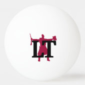 Lawrence Times ping pong ball (Voorkant)