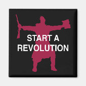 Lawrence Times Start een revolutie magneet (Voorkant)