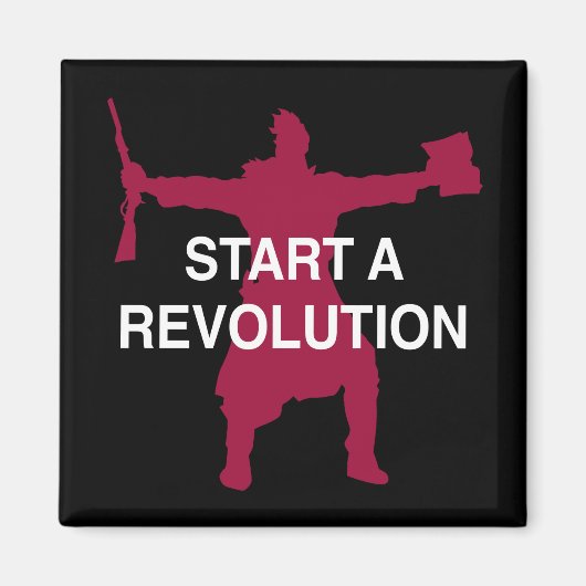 Lawrence Times Start een revolutie magneet (Voorkant)