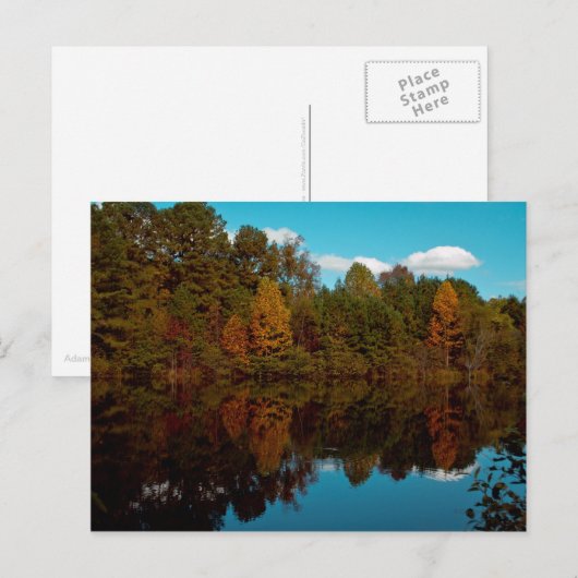 Lawrenceville Georgia Briefkaart (Voorkant / Achterkant)