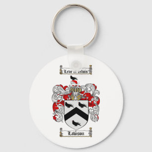 LAWSON FAMILIE CREST - LAWSON WAPENKAT SLEUTELHANGER