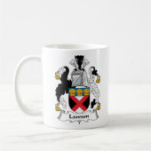 Lawson Family Crest Koffiemok (Links)