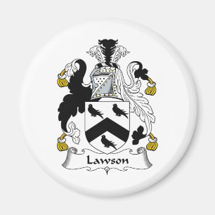 Lawson Family Crest Magneet