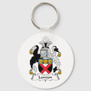 Lawson Family Crest Sleutelhanger