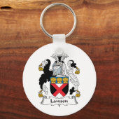 Lawson Family Crest Sleutelhanger (Voorkant)