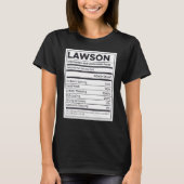 Lawson Voeding Informatie Probleem Oplossen Hard T-shirt (Voorkant)