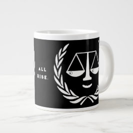 Lawyer Black Grote Koffiekop