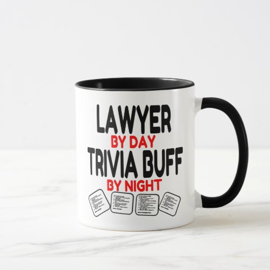 Lawyer By Day beroemd gemaakt door Trivia Buff By  Mok (Rechts)