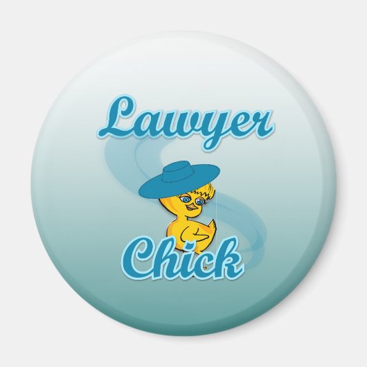 Lawyer Chick #3 Magneet (Voorkant)