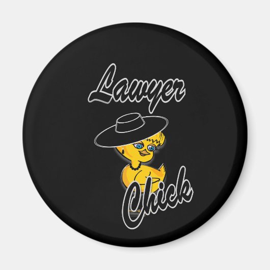 Lawyer Chick #4 Magneet (Voorkant)