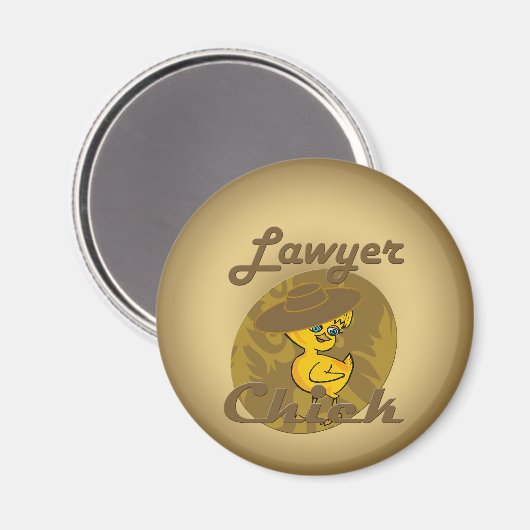 Lawyer Chick #6 Magneet (Voorkant / Achterkant)