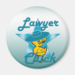 Lawyer Chick #7 Magneet