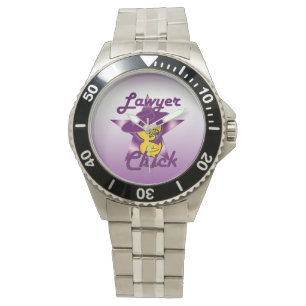 Lawyer Chick #9 Horloge