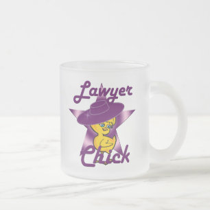 Lawyer Chick #9 Matglas Koffiemok