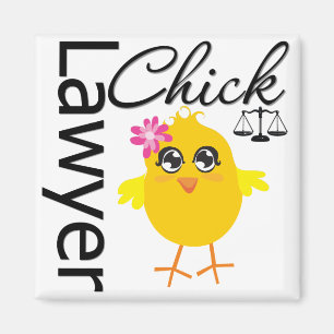 Lawyer Chick Magneet