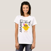 Lawyer Chick T-shirt (Voorkant volledig)