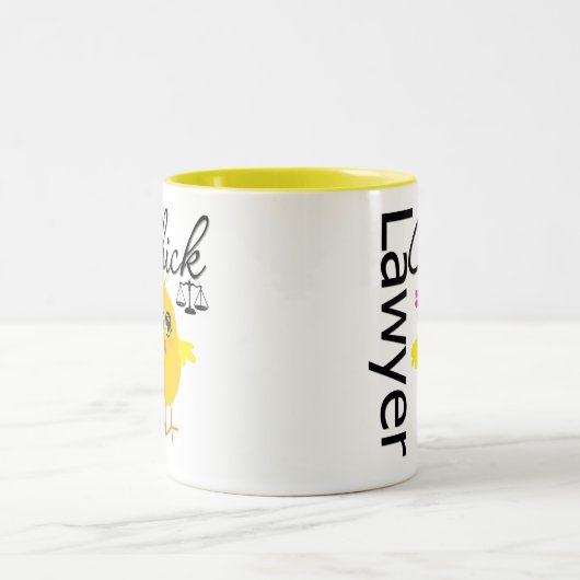 Lawyer Chick Tweekleurige Koffiemok (Center)