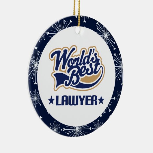 Lawyer Gift Ornament (Rechts)