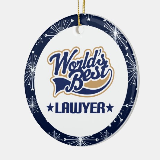 Lawyer Gift Ornament (Links)