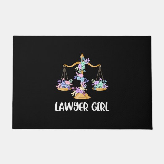 Lawyer Girl Deurmat (Voorkant)