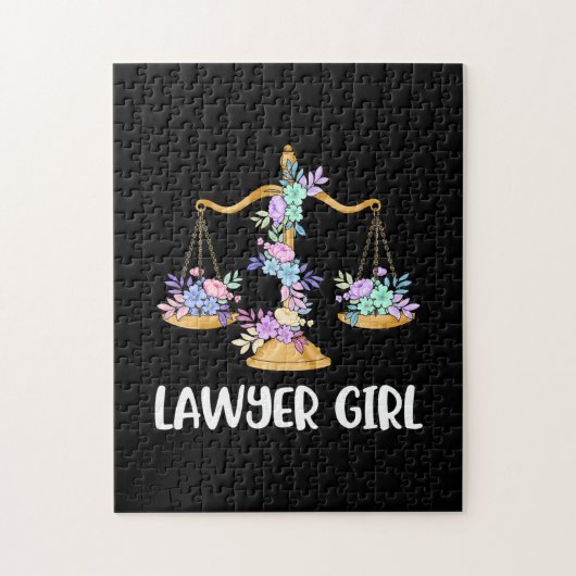 Lawyer Girl Legpuzzel (Verticaal)