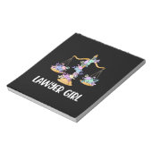Lawyer Girl Notitieblok (Linkerzijde)