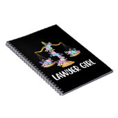Lawyer Girl Notitieboek (Rechterzijde)
