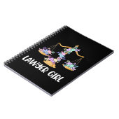 Lawyer Girl Notitieboek (Linkerzijde)