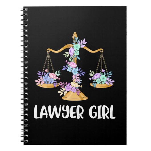 Lawyer Girl Notitieboek (Voorkant)