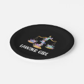 Lawyer Girl Papieren Bordje (Gekanteld)