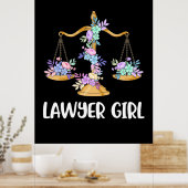 Lawyer Girl Poster (Keuken)