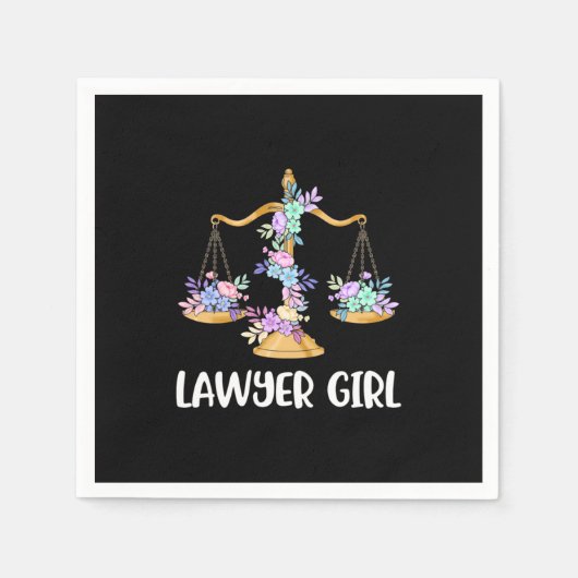 Lawyer Girl Servet (Voorkant)