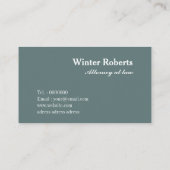 Lawyer goud glitter marmer modern visitekaartje (Achterkant)