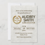 Lawyer Graduation with Photo Kaart (Voorkant)