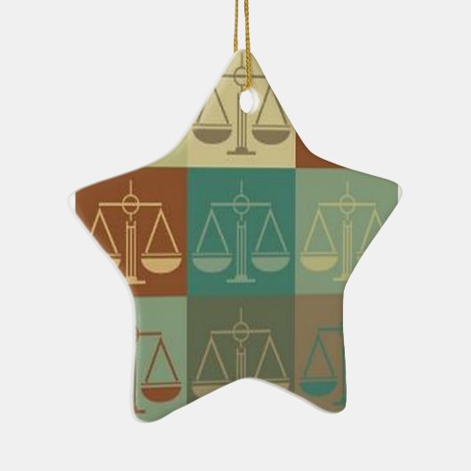Lawyer Holiday Ornament (Rechts)