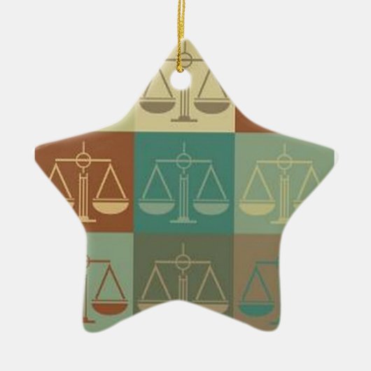 Lawyer Holiday Ornament (Voorkant)