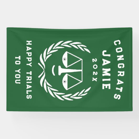 Lawyer Law School Afstuderen Banner (Horizontaal)