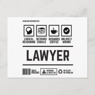 LAWYER LOGICAL REASONING AND DEVOURS COOALS BRIEFKAART