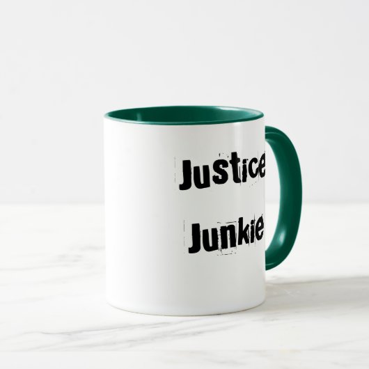 Lawyer Mok Cruel Funny Legal Nickname Junkie (Voorkant rechts)