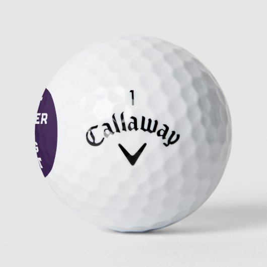 Lawyer Novelty Gift Golfballen (Logo)