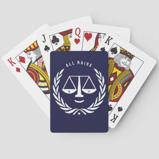 Lawyer Novelty Gift-speelkaarten Pokerkaarten (Achterkant)