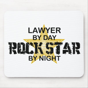 Lawyer Rock Star by Night Muismat