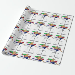 Lawyer Symbols Cadeaupapier