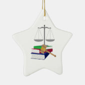 Lawyer Symbols Keramisch Ornament (Rechts)