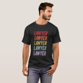 Lawyer T-shirt (Voorkant volledig)