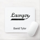 Lawyer-typografie Muismat (Met muis)