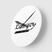 Lawyer-typografie Ronde Klok (Hoek)