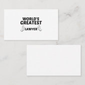 LAWYER WORLT GROTER CONTACTKAARTJE (Voorkant / Achterkant)