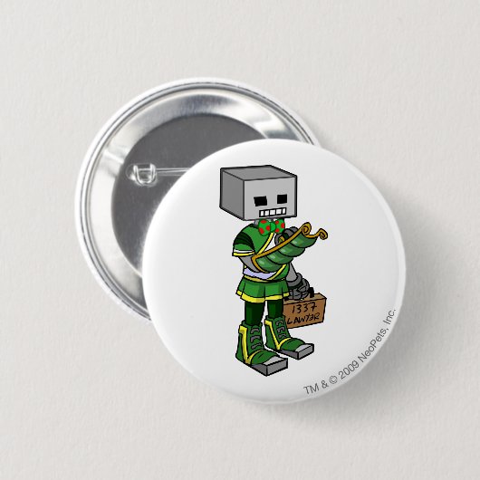 Lawyerbot Brightvale Ronde Button 5,7 Cm (Voorkant /achterkant)